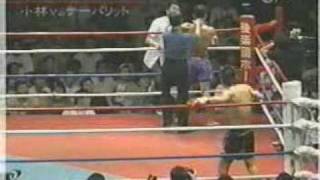 Satoshi Kobayashi vs Tepparit Por Tawatchai part 2 Muay Thai [upl. by Akeinahs197]