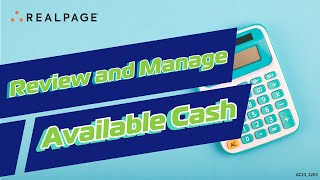 Review and Manage Available Cash [upl. by Miner95]