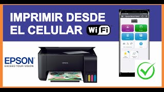 Como Imprimir desde el Celular Por wifi Impresora Epson L3250 y para otros modelos [upl. by Weisburgh219]