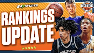 College Basketball Recruiting Weekly 2024 Class Rankings Update REVEALED — Whos No 1 👀 [upl. by Ipoillak]