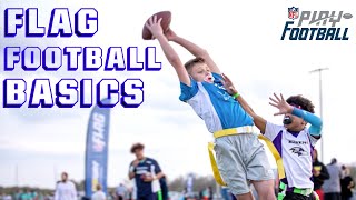 How to Play Flag Football  NFL Flag Football Basics [upl. by Ryan]