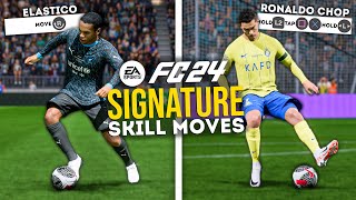 Players Who Have Their Own Skill Move in FC 24 [upl. by Nodababus]