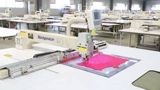 CNC sewing machine for garments [upl. by Anaujik]