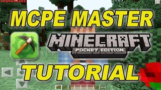 How to use MCPE master [upl. by Aubyn]