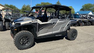 2024 Polaris General XP4 1000 Ultimate Matte Silver Quartz [upl. by Pogue]