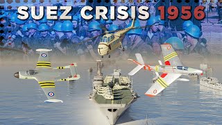 Suez Crisis 1956  Cold War DOCUMENTARY [upl. by Thorlie]