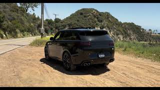 2024 Range Rover Sport SV Edition One  Walkaround and revs [upl. by Shellie]