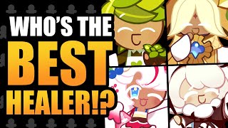 Who is the BEST Healer in Cookie Run Kingdom GUIDE [upl. by Yatnod]