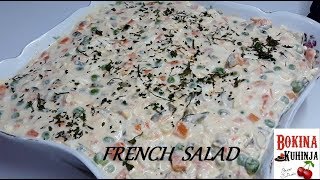 FRANCUSKA SALATA FRENCH SALAD [upl. by Riegel]