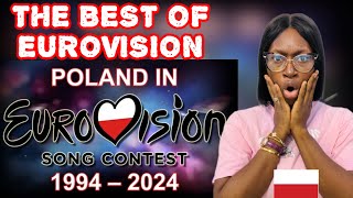 THE BEST OF POLAND IN EUROVISION 1994  2024 [upl. by Tami793]