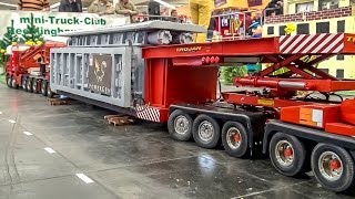 RC EXTREME Heavy load RC Truck incredible long [upl. by Idyak]