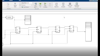 Shift Resister using D flip flop in SimulinkMATLAB [upl. by Zacharie946]