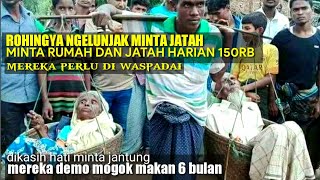 waspadai aceh akan dikuasai rohingya minta jatah uang dan rumah [upl. by Ryder98]