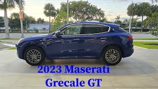 NEW 2023 Maserati Grecale BLU INTENSO FM439485  4K HDR [upl. by Arza]