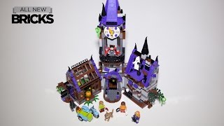 Lego ScoobyDoo 75904 Mystery Mansion Speed Build [upl. by Ahsimaj]