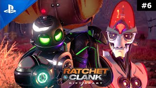 RATCHET AND CLANK RIFT APART  Walkthrough Gameplay Part 6 No Commentary 4K 60FPS [upl. by Bullis]