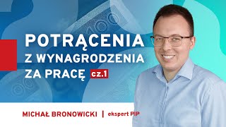 Potrącenia z wynagrodzenia za pracę cz1 [upl. by Mirna]