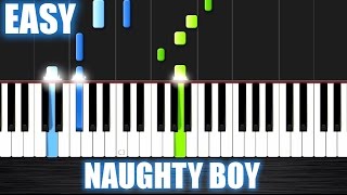 Naughty Boy  La La La ft Sam Smith  EASY Piano Tutorial by PlutaX  Synthesia [upl. by Ardnua960]