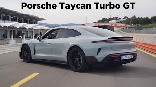 Porsche Taycan Turbo GT revealed Deemed to Kill Tesla Model S Plaid [upl. by Uball722]