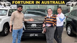 TOYOTA FORTUNER IN AUSTRALIA  DIFFERENT FROM INDIA TAKING TEST DRIVE [upl. by Ahsaekal]