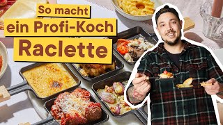 Raclette Party mal anders  diese 6 Rezepte habt ihr noch nicht probiert 6 goldene RacletteRegeln [upl. by Evod]