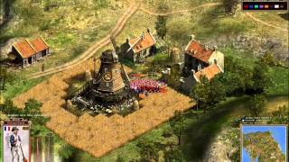 Cossacks II Multiplayer Game 1v1 Landser vs Inquisitor pt12 [upl. by Huldah]