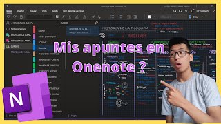 ✅Cómo usar 💜ONENOTE para APUNTES en la 🚀UNIVERSIDAD 2022 [upl. by Laaspere]