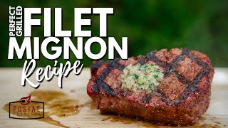 How to Grill Filet Mignon  Grilled Filet Mignon Recipe on the BBQ [upl. by Nodnalb]