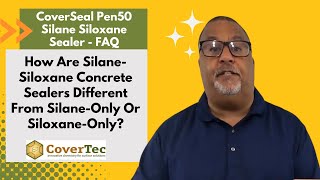 How Are Silane Siloxane Concrete Sealers Different From Silane Only Or Siloxane Only Products [upl. by Ahsienet]