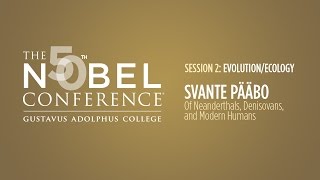 Svante Pääbo at Nobel Conference 50 [upl. by Acker921]