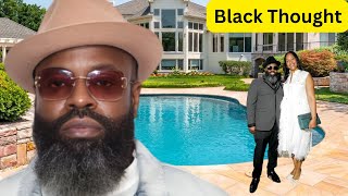 Inside Rapper Black Thoughts Lifestyle Wife Kids Age House Tour Cars and Net Worth [upl. by Nosral29]