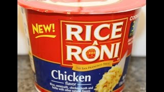 Rice A Roni Chicken Review [upl. by Latsyrc762]