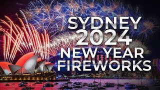 Sydneys NEW YEAR fireworks 2024 [upl. by Yates]