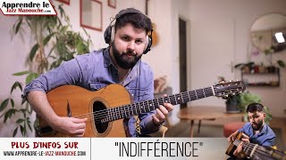 Indifférence valse de Tony Murena  Apprendre le Jazz Manouche [upl. by Uyr]