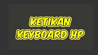 EFEK SUARA MESIN KETIK PADA TEKS VIDEO [upl. by Yuu]