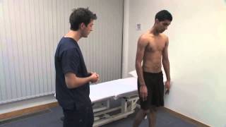 Examination of the thoracic and lumbar spineSchobers test [upl. by Christa]