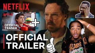 Everything Cam Reacts To Some Random Netflix Official Trailersss Eric Senna [upl. by Eatton54]