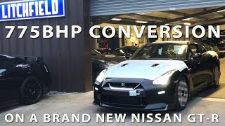 Follow this new Nissan GTR as we perform our popular 775bhp turbo conversion [upl. by Katusha]