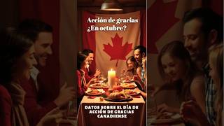 ¿Por qué los canadienses celebran el Día de Acción de Gracias en octubre [upl. by Megargee]