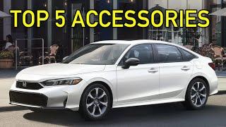 TOP 5 CHEAP MODS FOR THE 2025 HONDA CIVIC [upl. by Harrison312]