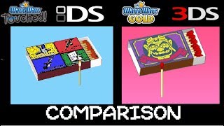 WarioWare Touched vs WarioWare Gold Microgame comparison [upl. by Steel]