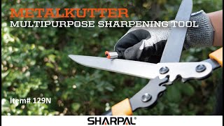 SHARPAL 129N METALKUTTER Multipurpose Sharpening Tool [upl. by Nerhe]