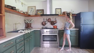 DIY Small Kitchen Remodel  Before and After Kitchen Makeover [upl. by Justin]