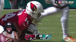 CHIEFS FAN REACTS TO Arizona Cardinals vs Miami Dolphins Game Highlights [upl. by Haeckel]