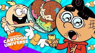 Loud House amp Casagrandes DELICIOUS Food Marathon 😋  Nicktoons [upl. by Oisacin345]