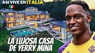 Así es la LUJOSA mansión de YERRY MINA en Cagliari ITALIA [upl. by Hola]