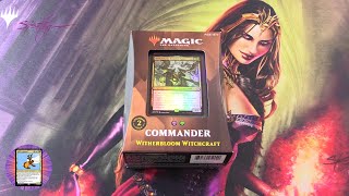 Commander 2021 Strixhaven Witherbloom Witchcraft Unboxed [upl. by Malin82]