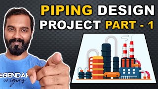 Piping Design Project  Part 1 pipingdesign piping career mechanicalengineering [upl. by Ahens]