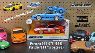 Porsche 911 GT3 996 By Jada Hyper Spec Diecast Unboxing amp Recap Collection Update Target Exclusive [upl. by Eloise775]