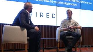 Startup Grind Melbourne hosts Matt Mickiewicz HIRED [upl. by Winchester]